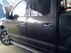 2018 FORD F-150, GRAY, XLT MODEL, CREW CAB, 3.5L, AT, 2WD,  F26482